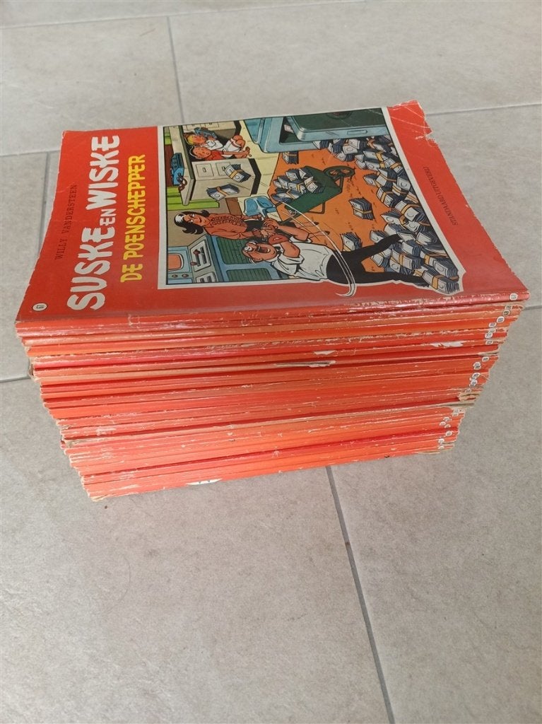 Suske en Wiske, erg veel losse delen, Meerdere stripboeken, Ophalen of Verzenden, Gelezen, Willy van der Steen.