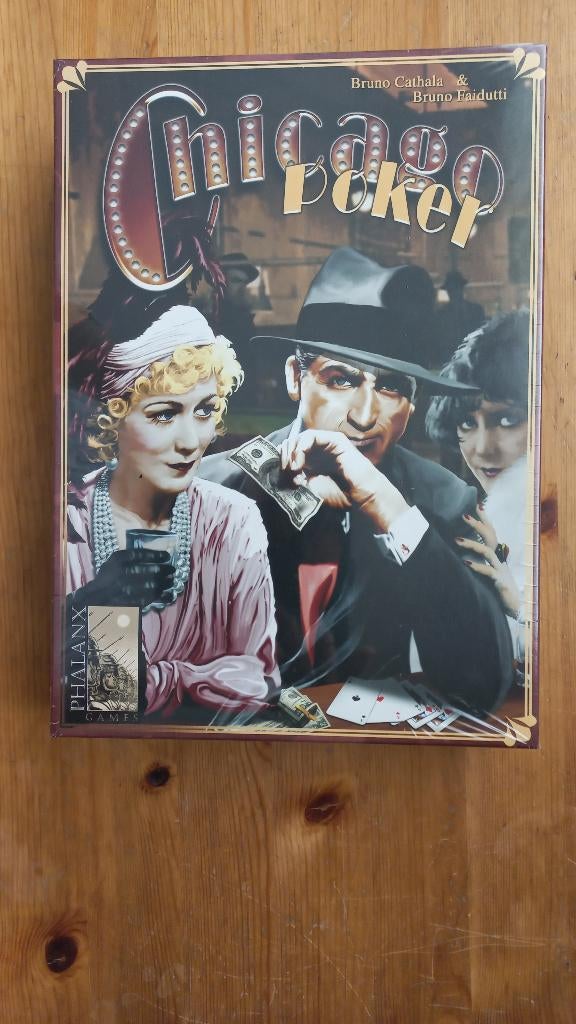 Chicago poker (nieuw in folie), Hobby en Vrije tijd, Gezelschapsspellen | Kaartspellen, Vijf spelers of meer, Ophalen of Verzenden