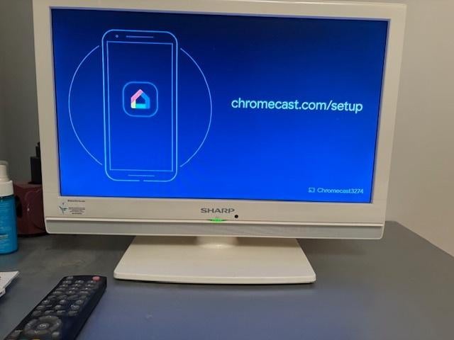 Sharp tv, Ophalen, 50 Hz, LCD, Zo goed als nieuw