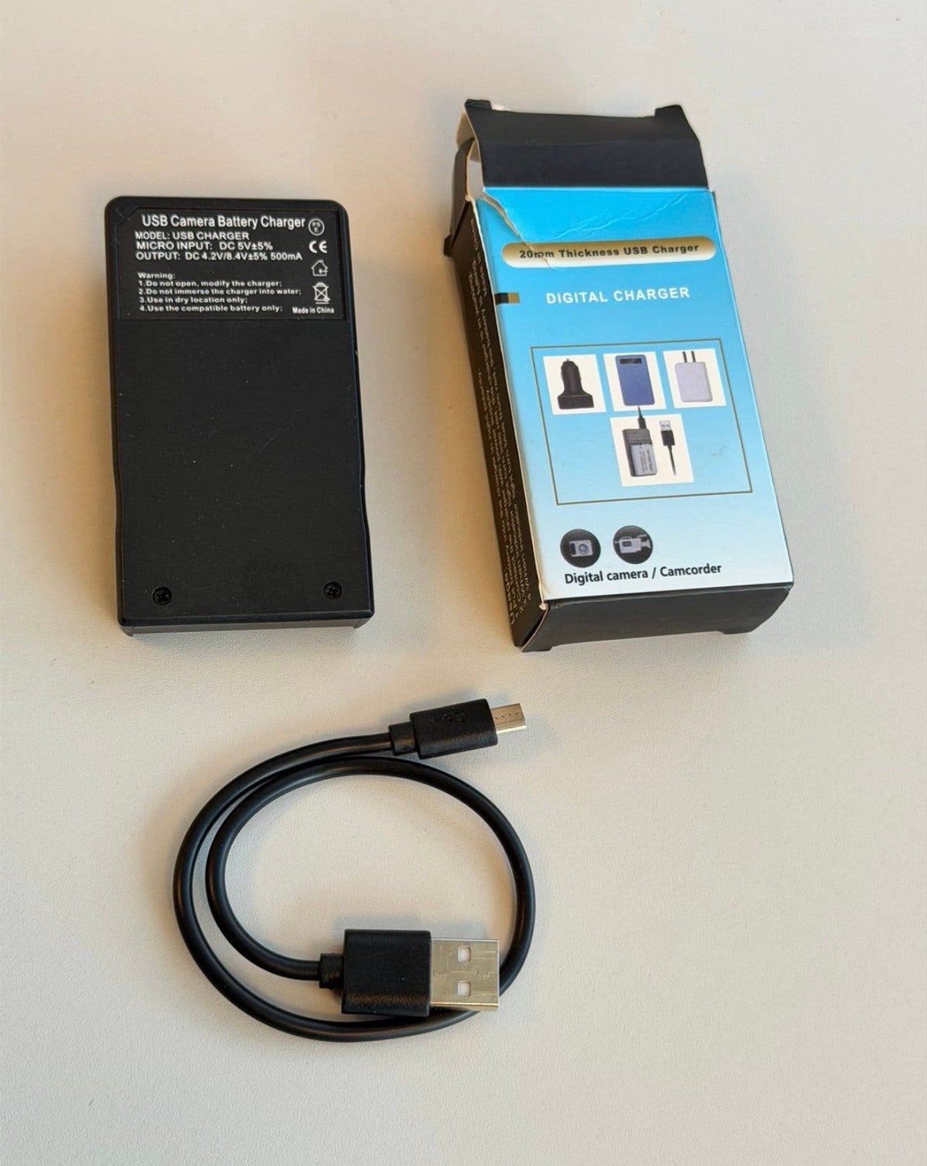 Nieuwe USB Acculader voor Canon BP-511 BP-511A BP-512 BP-535, P, P, P, Nieuw