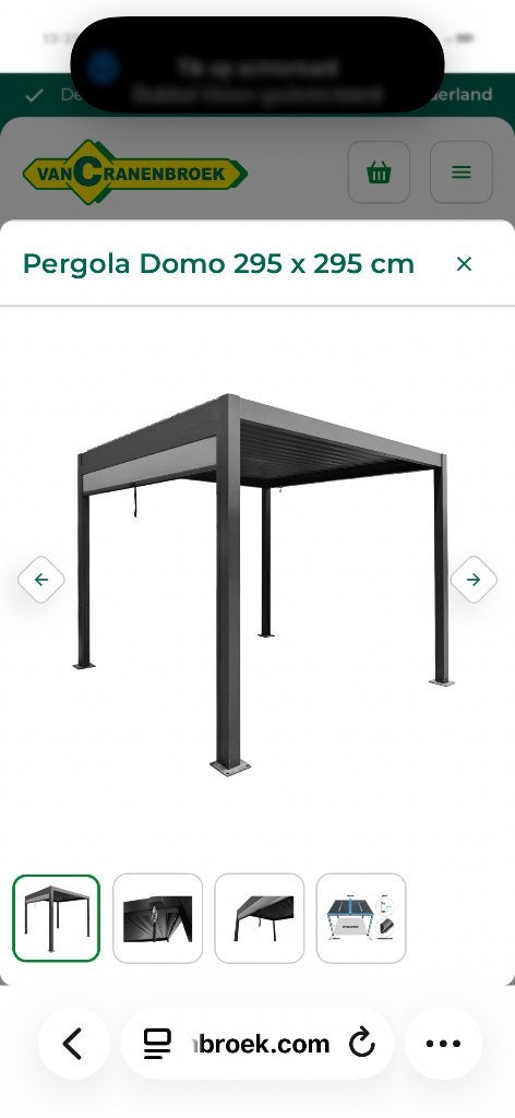 Pegola, Ophalen, Nieuw, Veranda