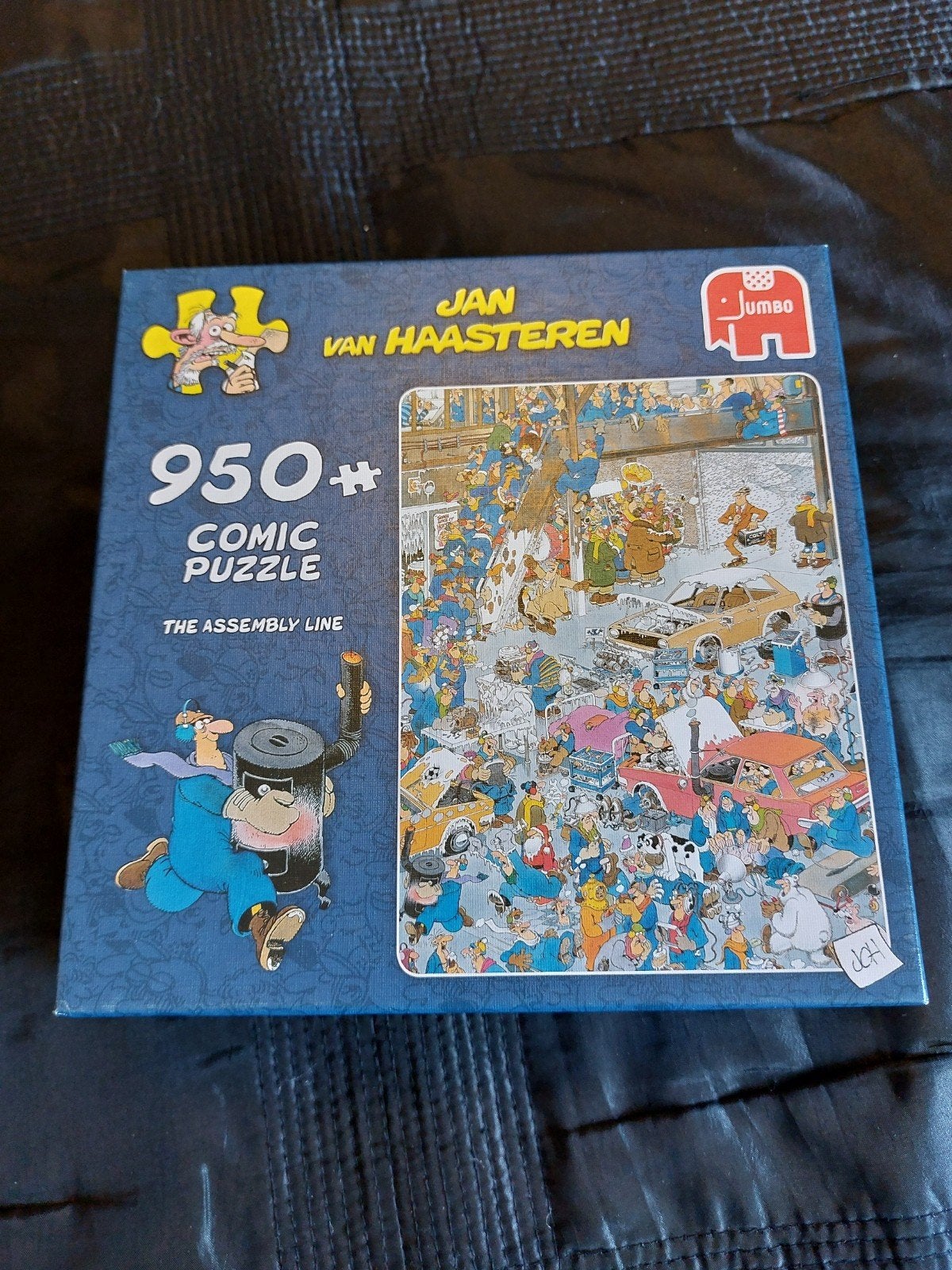 Jan van haasteren the assembly line., Ophalen, 500 t/m 1500 stukjes, Zo goed als nieuw