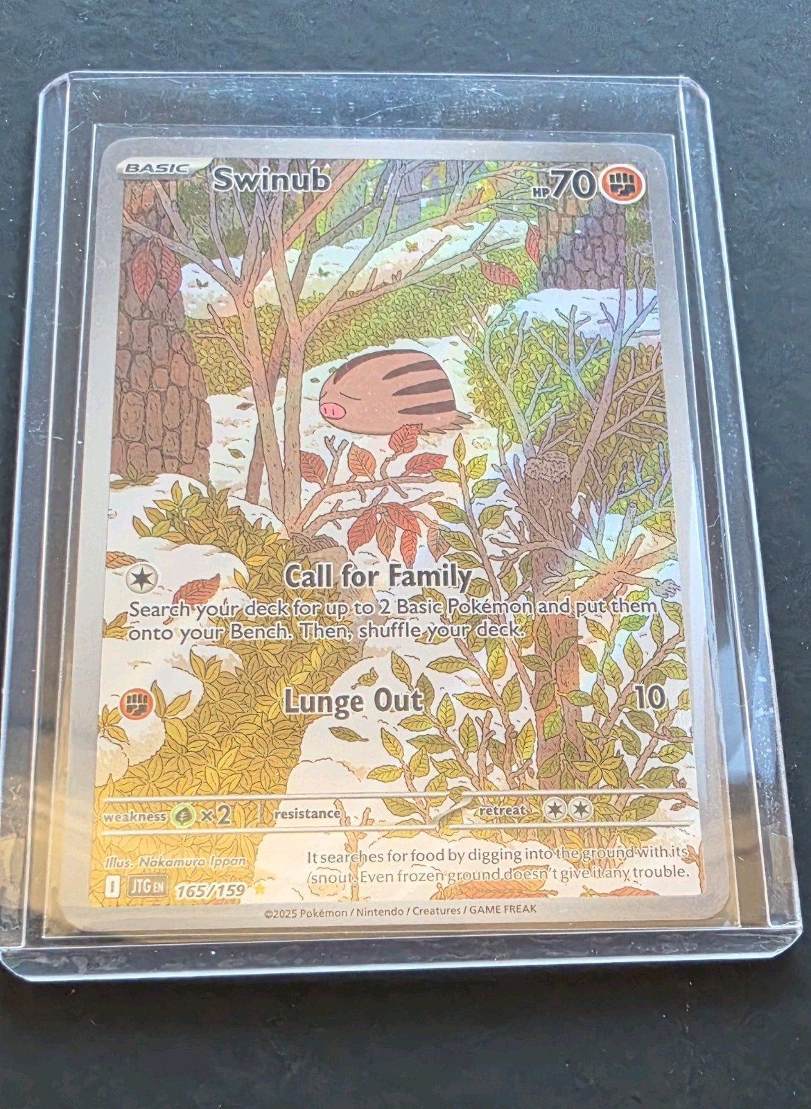 Swinub 165/159 Journey Together., Hobby en Vrije tijd, Verzamelkaartspellen | Overige, Ophalen of Verzenden, Zo goed als nieuw