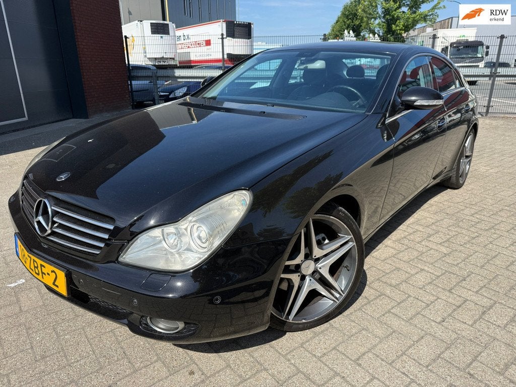 Mercedes-Benz CLS-klasse 350 AMG INRUILKOOPJE! RIJDT EN SCHA, Auto's, Automaat, Achterwielaandrijving, Gebruikt, Zwart