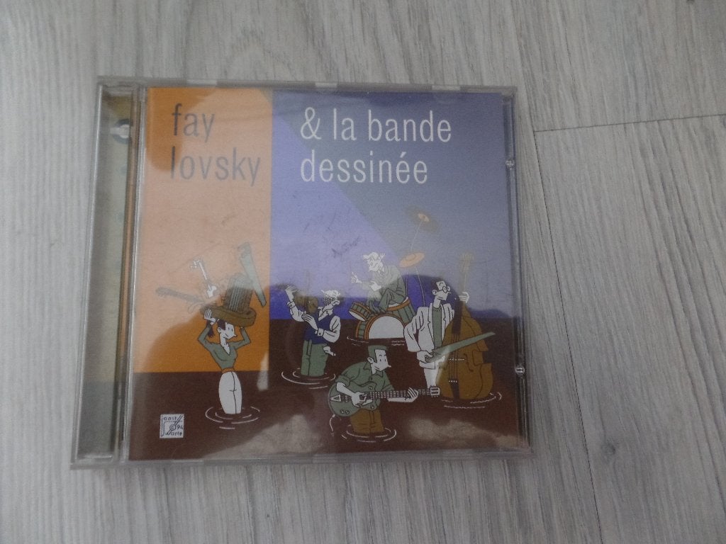 Fay Lovsky & La Bande Dessinée cd, Gebruikt, Pop, Ophalen of Verzenden, Inclusief doosje