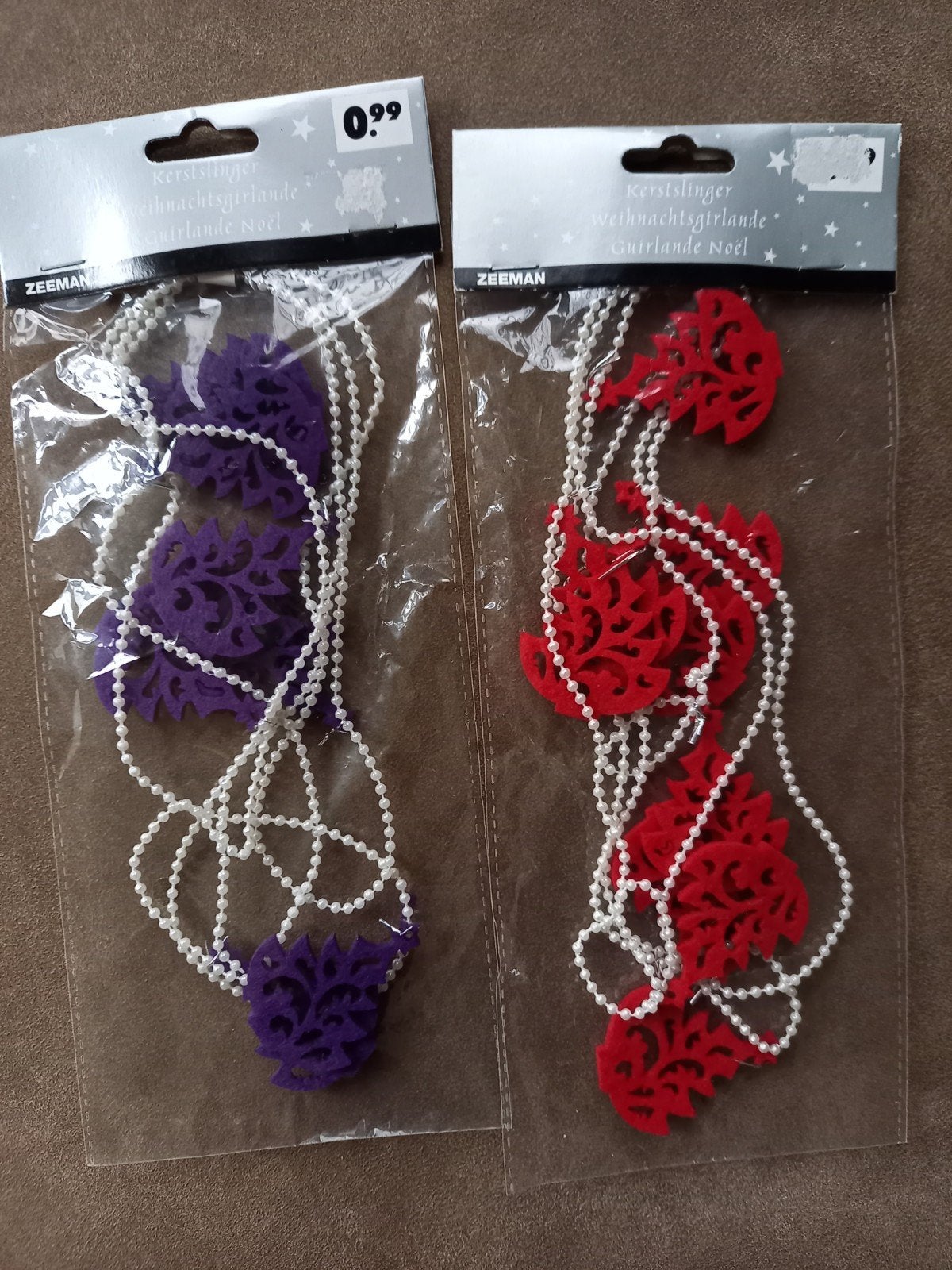 2 x kerst slinger, Diversen, Kerst, Ophalen of Verzenden, Nieuw