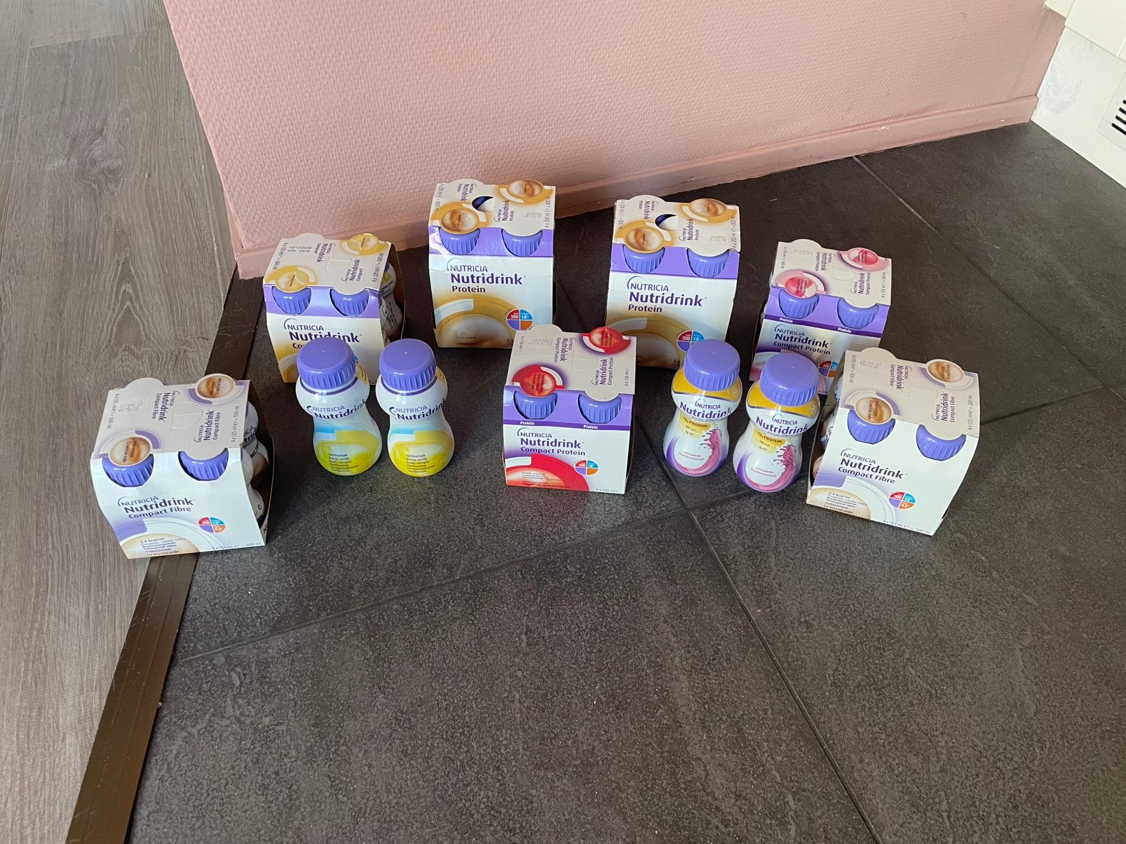 33 flesjes nutridrink met lange houdbaarheidsdatum, Ophalen of Verzenden