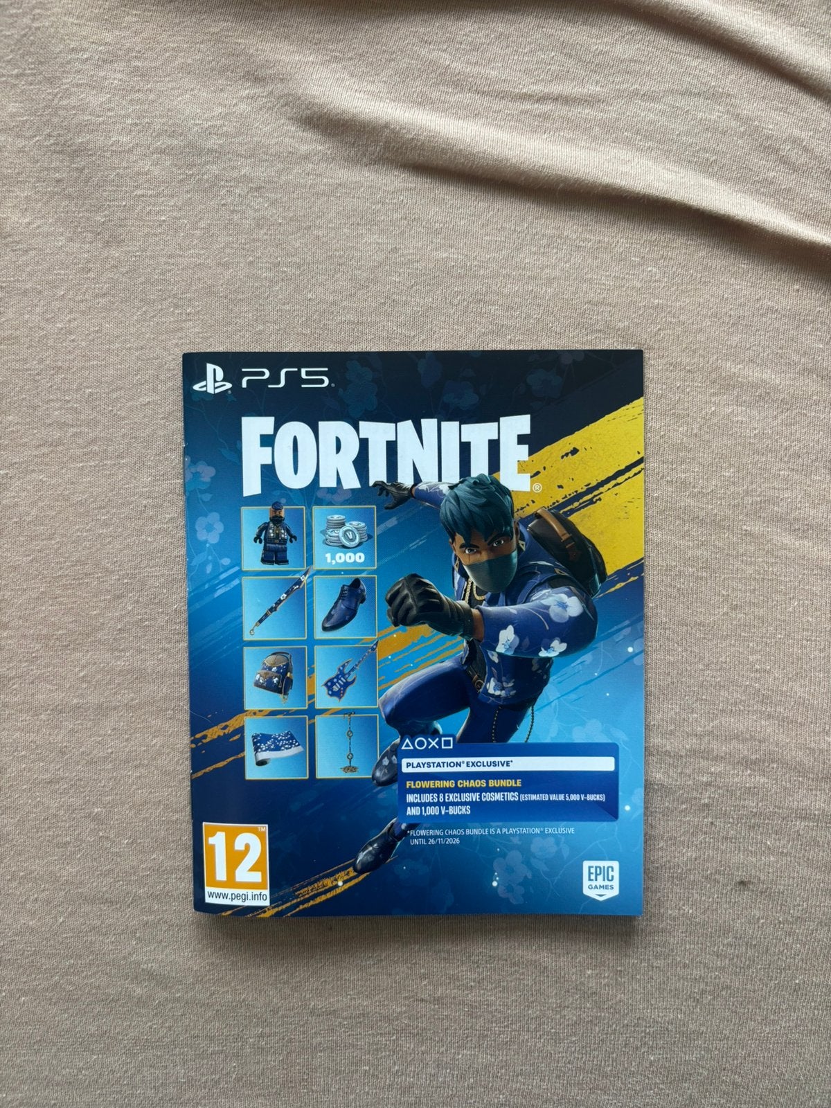 Fortnite V-Bucks & 8 Items, Spelcomputers en Games, Shooter, 1 speler, Nieuw, Ophalen of Verzenden