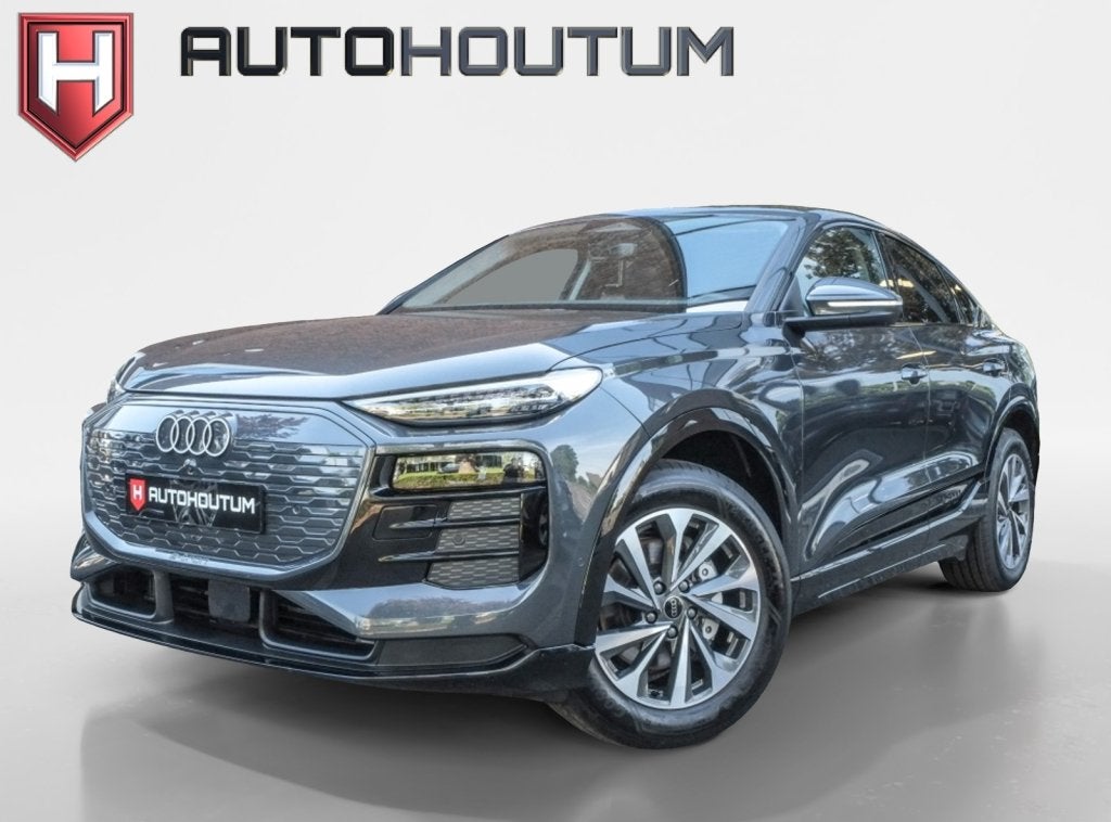 Audi Q6 e-tron Sportback 185 kW | SOH 97% | Leder | Camera |, 12 maanden, 0 cilinders, Gebruikt, Zwart