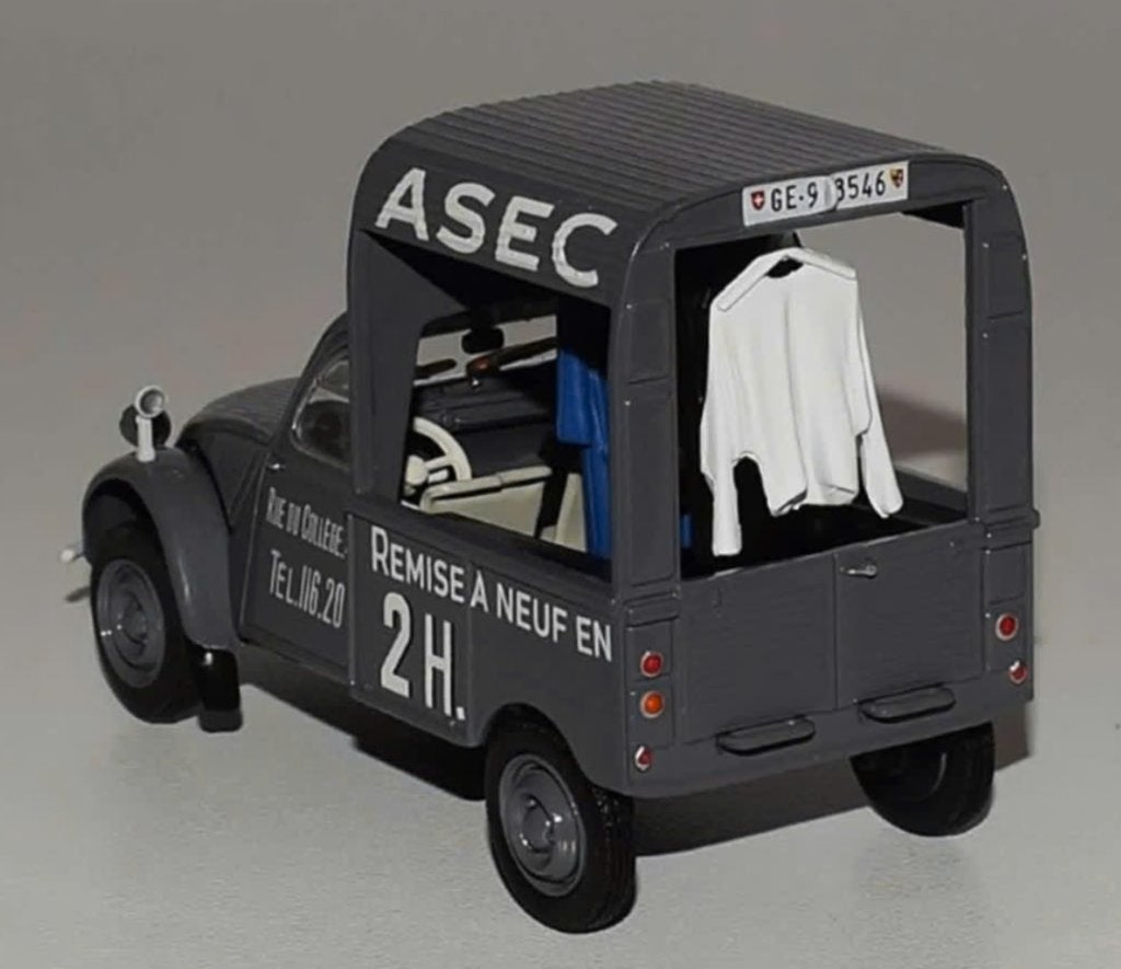 Citroen 2CV AZU '59 ASEC schaal 1/43 Utilitaires Citroen 32, Ophalen of Verzenden, Nieuw, Auto, Overige merken