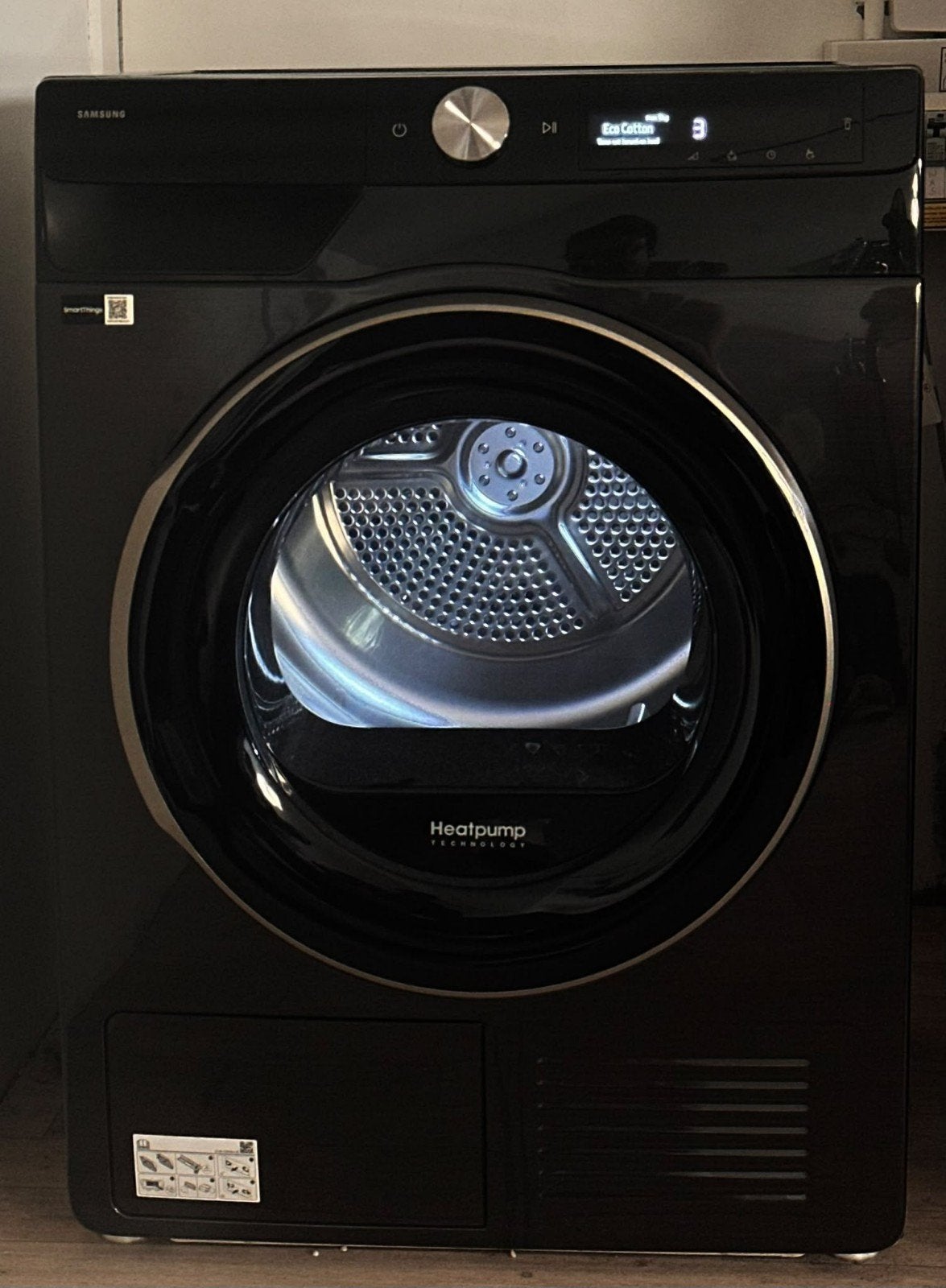 SAMSUNG - Heat Pump Dryer - 9 kg, Witgoed en Apparatuur, Ophalen, 8 tot 10 kg, Zo goed als nieuw, 85 tot 90 cm
