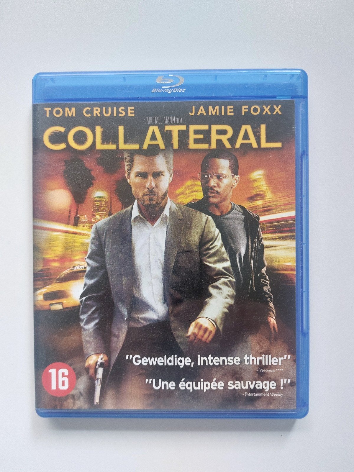 Collateral - Tom Cruise, Jamie Foxx - Bluray, Ophalen, Zo goed als nieuw
