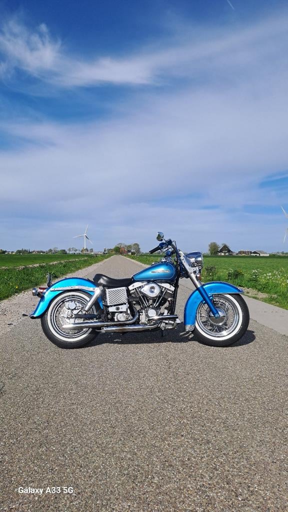Harley Davidson FLH 1340 shovelhead 1980, 1340 cc, Meer dan 35 kW, Toermotor, Harley Davidson
