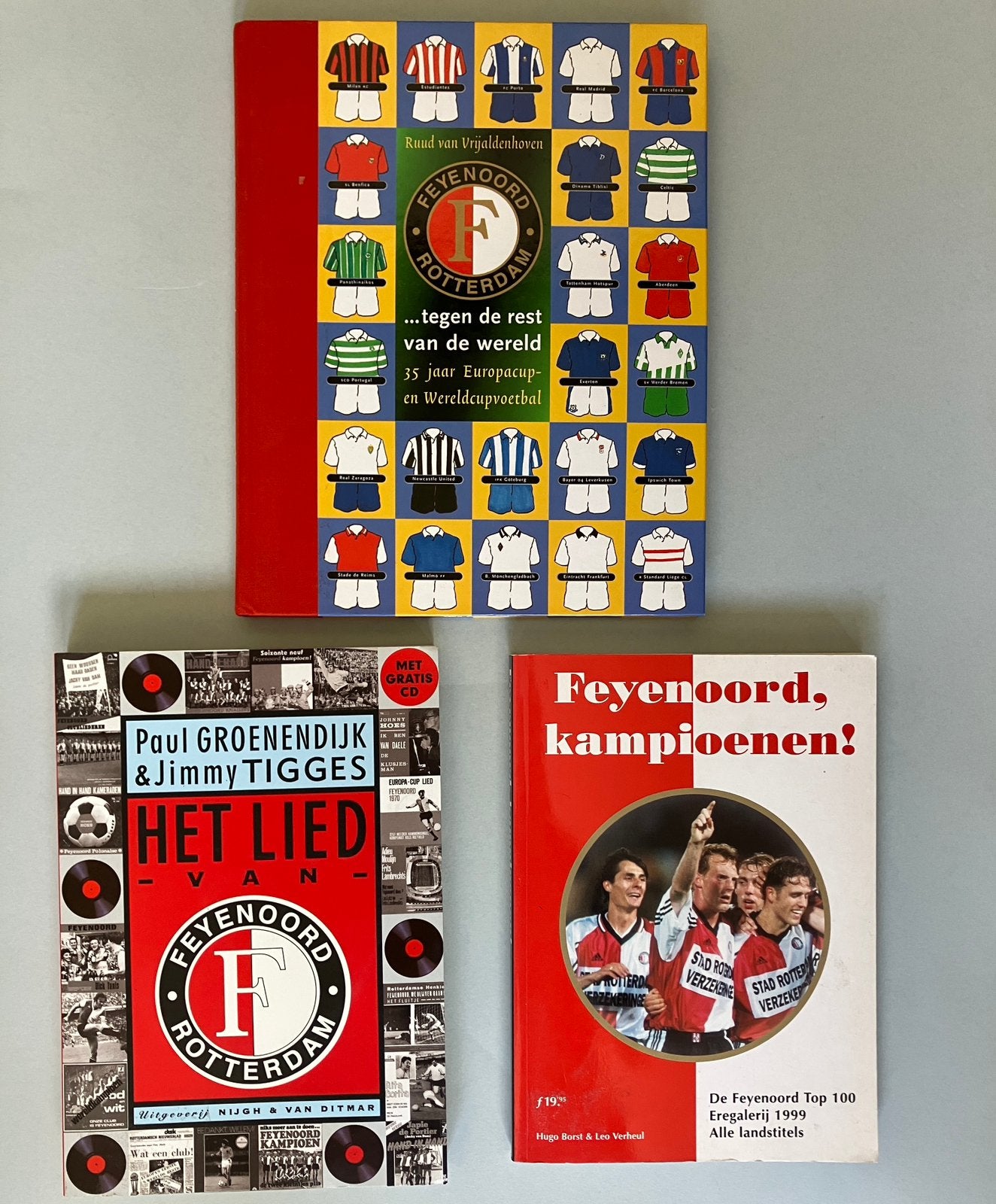 3 boeken over Feyenoord, Ophalen of Verzenden, Zo goed als nieuw, Feyenoord