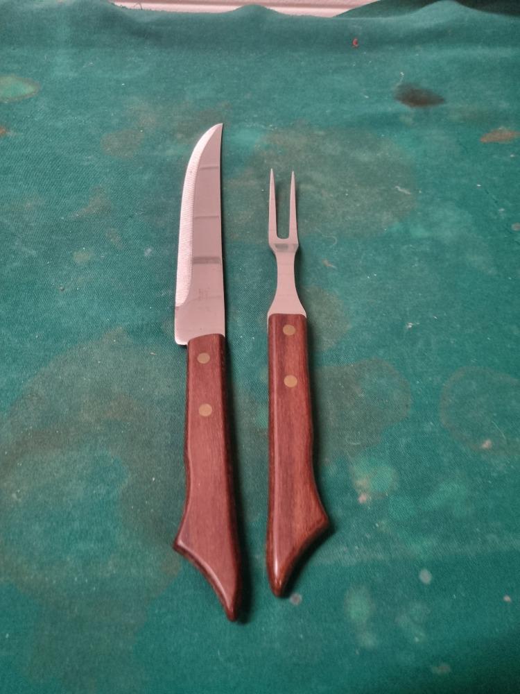 vleesbestek sheffield friar vork en mes, Ophalen of Verzenden, 'T Olde Gre-j, Info@toldegrej.nl, Endepoelstraat 20f Didam
