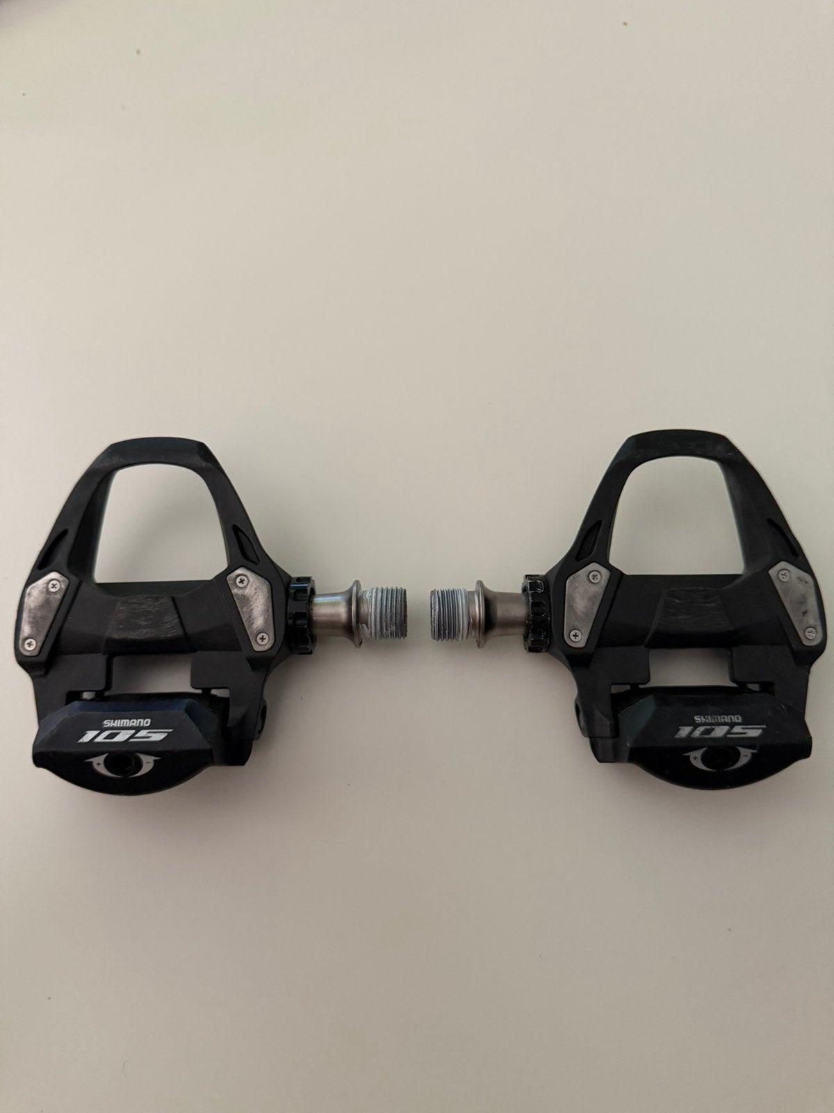 Shimano 105 PD-R7000 SPD-SL racefiets klikpedalen, Ophalen of Verzenden, Zo goed als nieuw, Racefiets, Crankstel of Pedalen