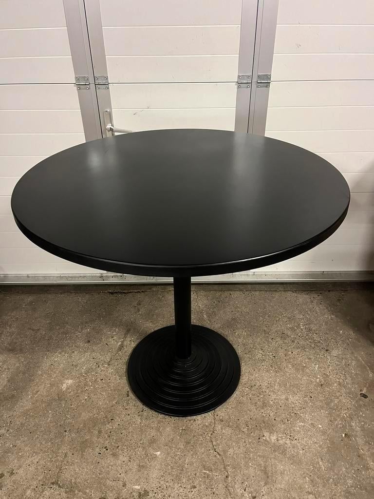 Luxe ronde horeca statafel kroeg café, rond 120 cm, Ophalen, Zo goed als nieuw