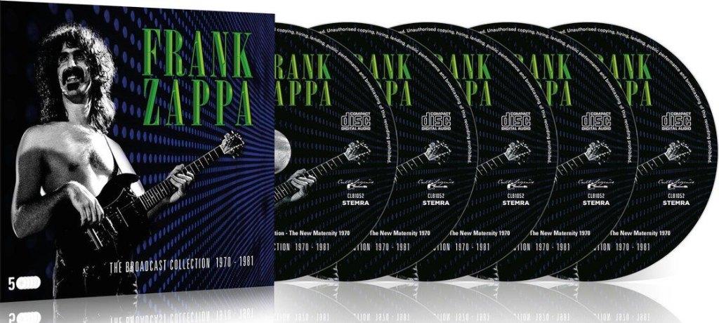 Frank Zappa – The Broadcast Collection 1970 – 1981. 5-cd, Cd's en Dvd's, Cd's | Rock, Nieuw in verpakking, Poprock, Verzenden