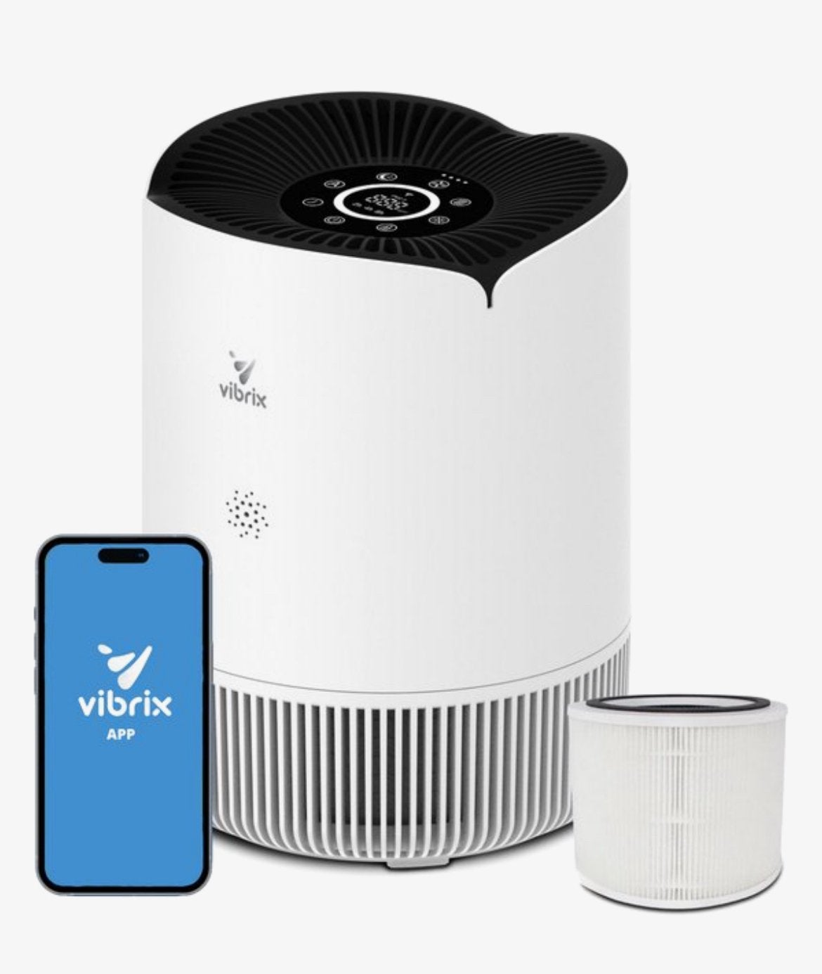 Vibrix PureFlow30 Luchtreiniger / Air Purifier – HEPA H13, Ophalen of Verzenden, Zo goed als nieuw, Luchtreiniger