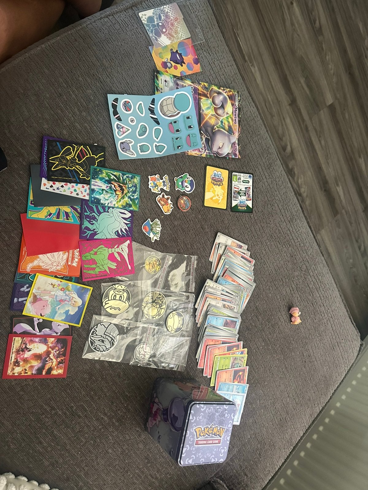 Pokemon kaartjes plus assecoires, Ophalen of Verzenden, Zo goed als nieuw, Meerdere kaarten