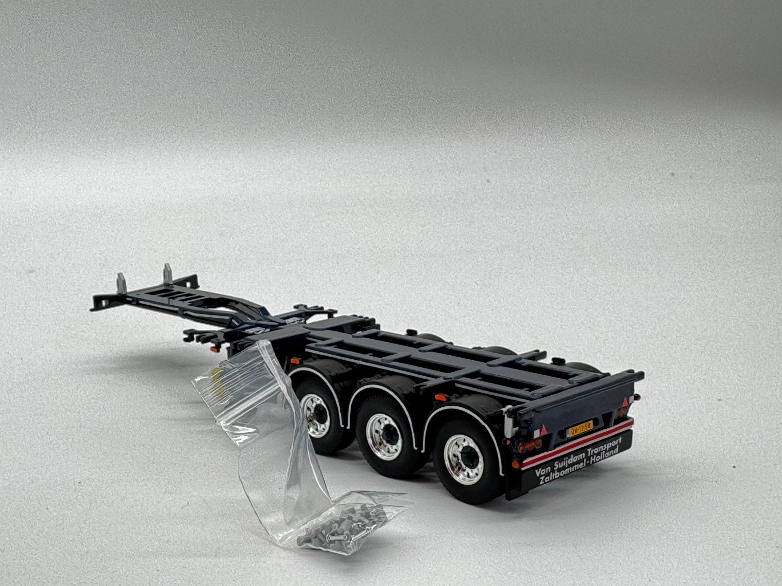 WSI D TEC uitschuifbare container trailer 20 en 40 ft., ., Nieuw, Ophalen of Verzenden, .