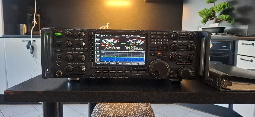 icom ic 7800, Telecommunicatie, Ophalen, Zo goed als nieuw, Zender en Ontvanger