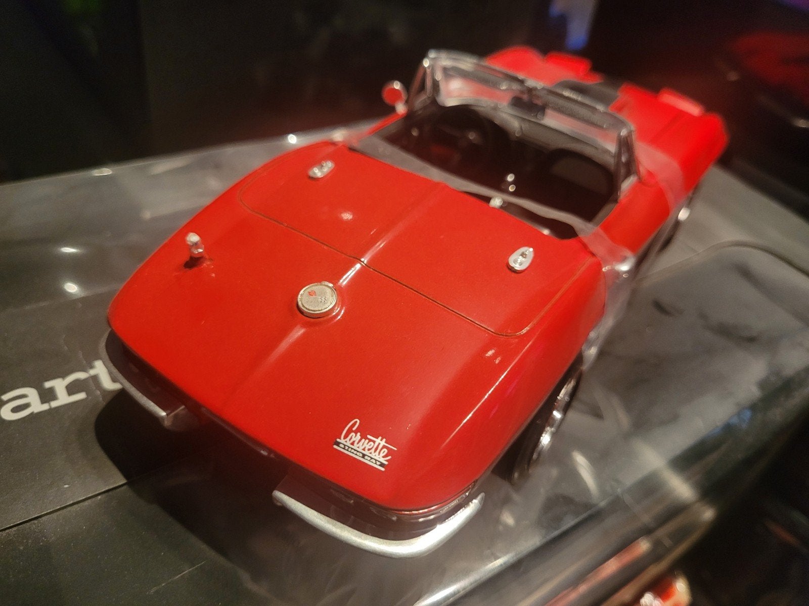 Chevrolet corvette cabrio, Nieuw, Auto, ERTL, Ertl