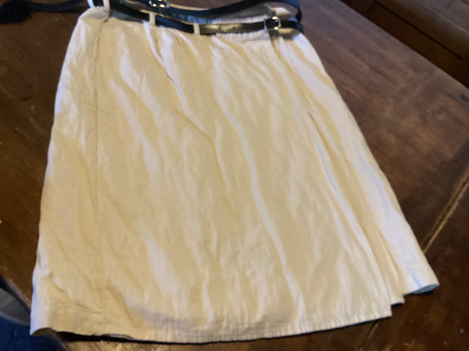 Scarva rok maat 44 crème/zand - zo goed als nieuw, Kleding | Dames, Beige, Maat 42/44 (L), Ophalen of Verzenden, Zo goed als nieuw
