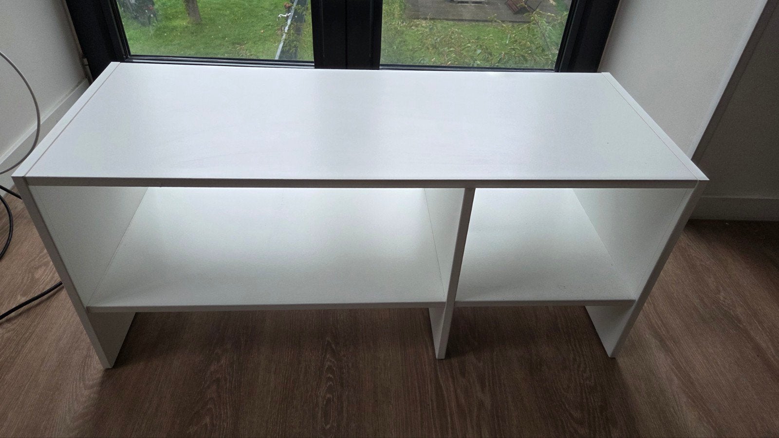 IKEA Baggebo TV-meubel - Zo goed als nieuw (90x35cm), Huis en Inrichting, Ophalen, Overige materialen, 70 tot 120 cm, Zo goed als nieuw