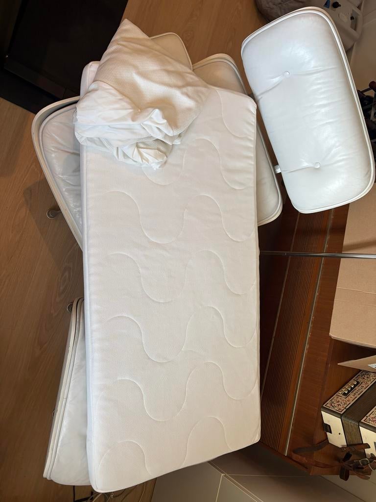 Krummelur matras ledikant. zo goed als nieuw, Ophalen, 190 cm of minder, Zo goed als nieuw, Matras