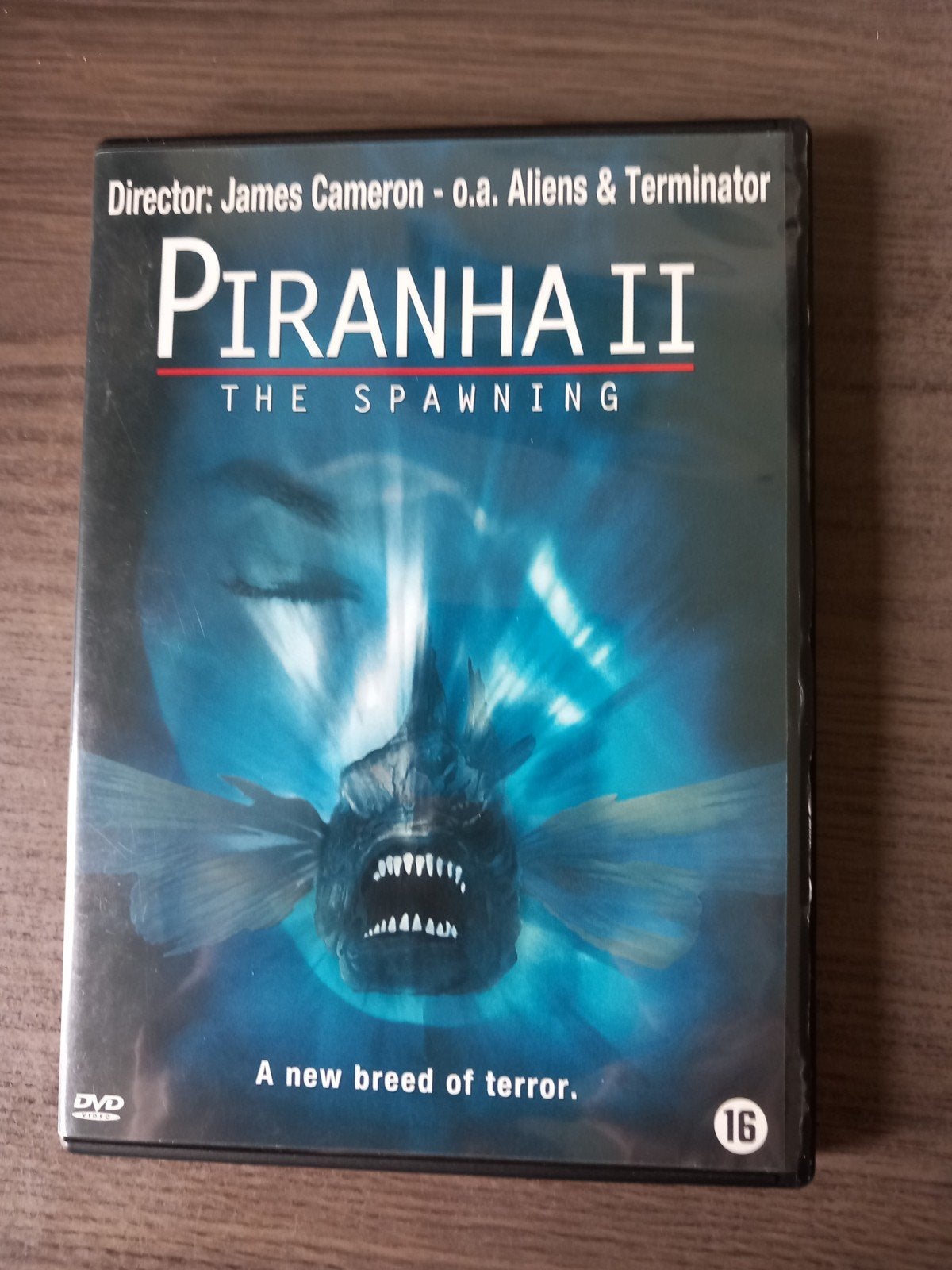 Piranha II: The Spawning (DVD) - Horrorfilm James Cameron, Horror, Engels, Vanaf 16 jaar, Nederlands