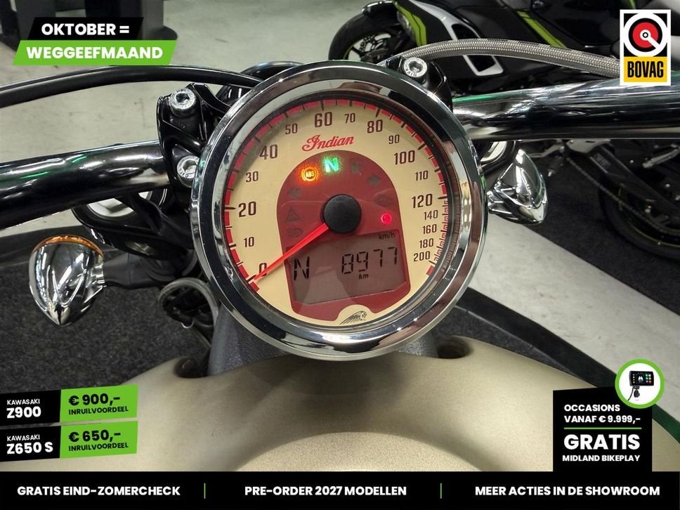 Indian Scout Icon (bj 2020) 8,977 km, 2 cilinders, Onbekend, Meer dan 35 kW, Onbekend