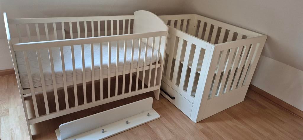 Baby spullen Box /Ledikant /Kapstok /samen ook los tekoop, Ophalen of Verzenden, Zo goed als nieuw, Jongetje of Meisje
