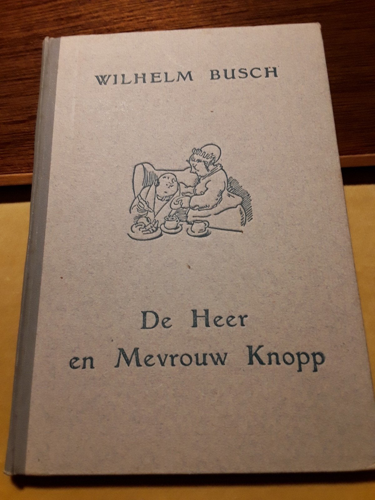 De Heer en Mevrouw Knopp - Wilhelm Busch (1943), Ophalen of Verzenden, Gelezen, Wilhelm Busch, Fictie algemeen