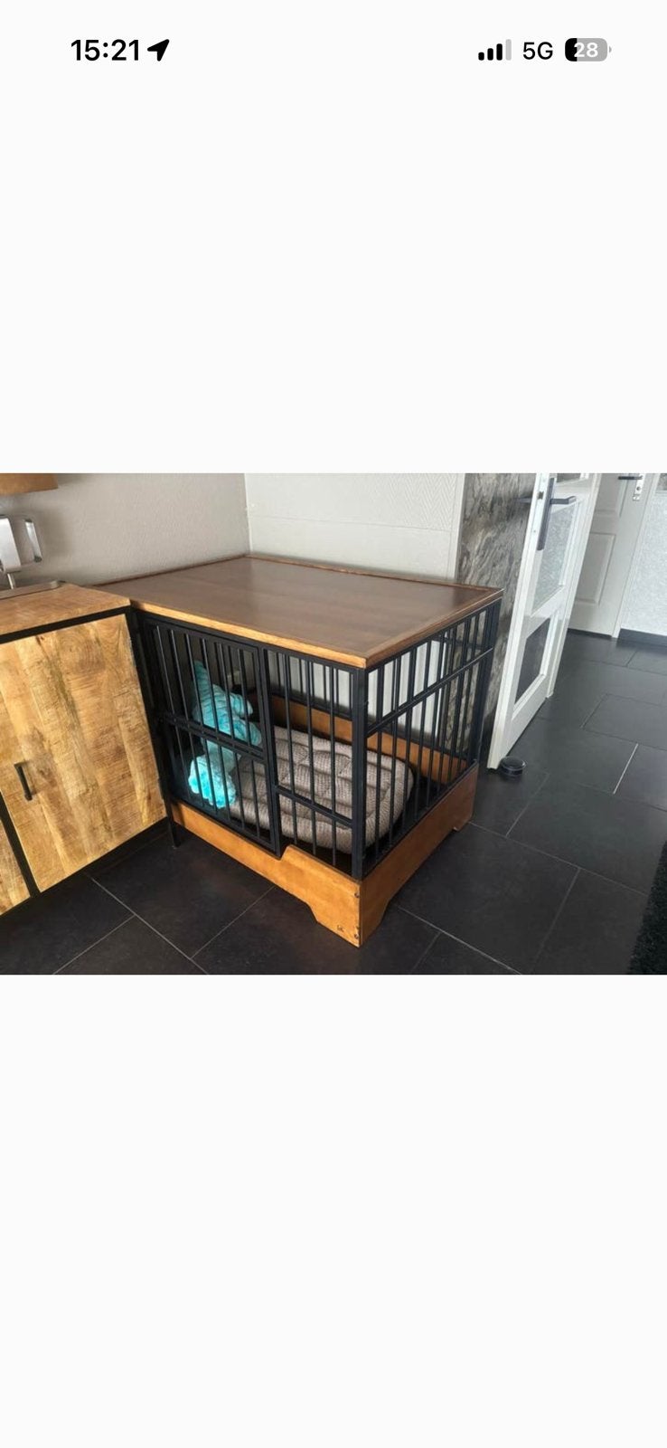 Honden bench nieuw, Ophalen, Zo goed als nieuw