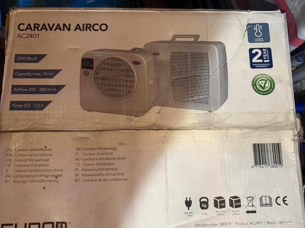 Eurom carvan airco ac2401, Caravans en Kamperen, Ophalen, Gebruikt