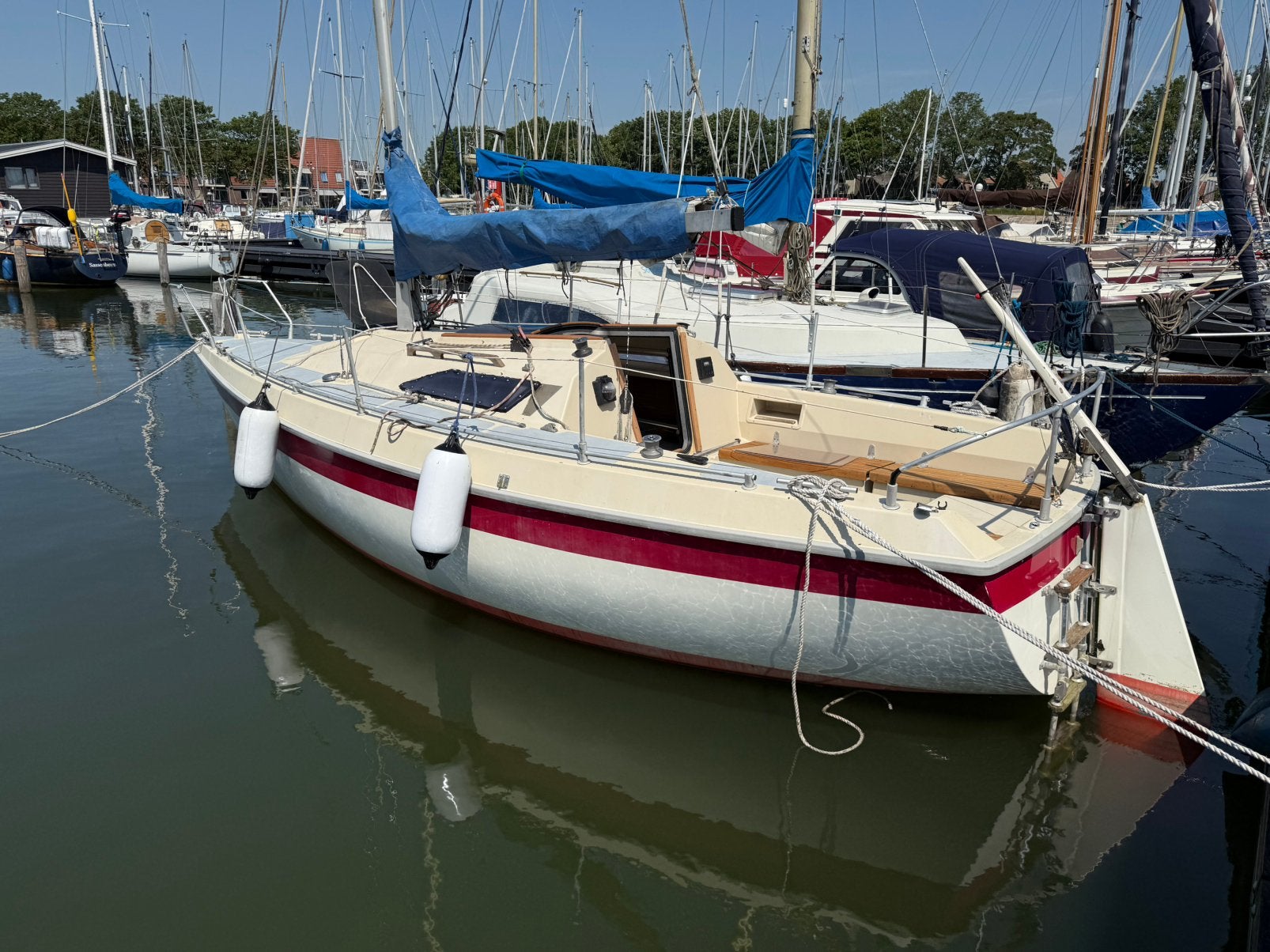 Mooie Etap 23 hefkiel zeil kajuit boot - vaar klaar!, Ophalen, 8 pk, Gebruikt, Tourjacht of cruiser