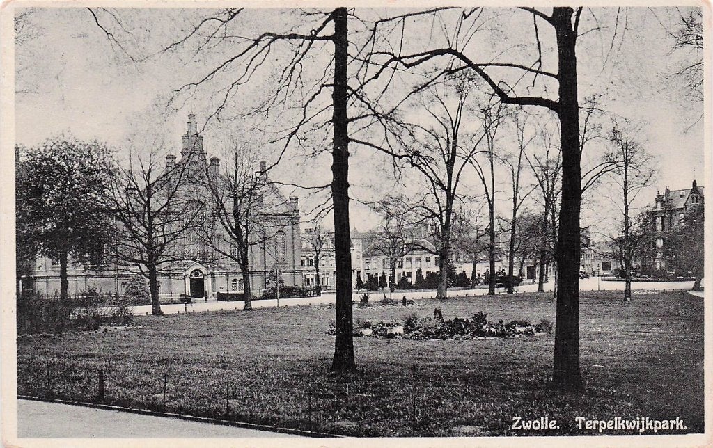Zwolle - Terpelkwijkpark (gel. 1932), Ophalen of Verzenden, 1920 tot 1940, Gelopen, Overijssel