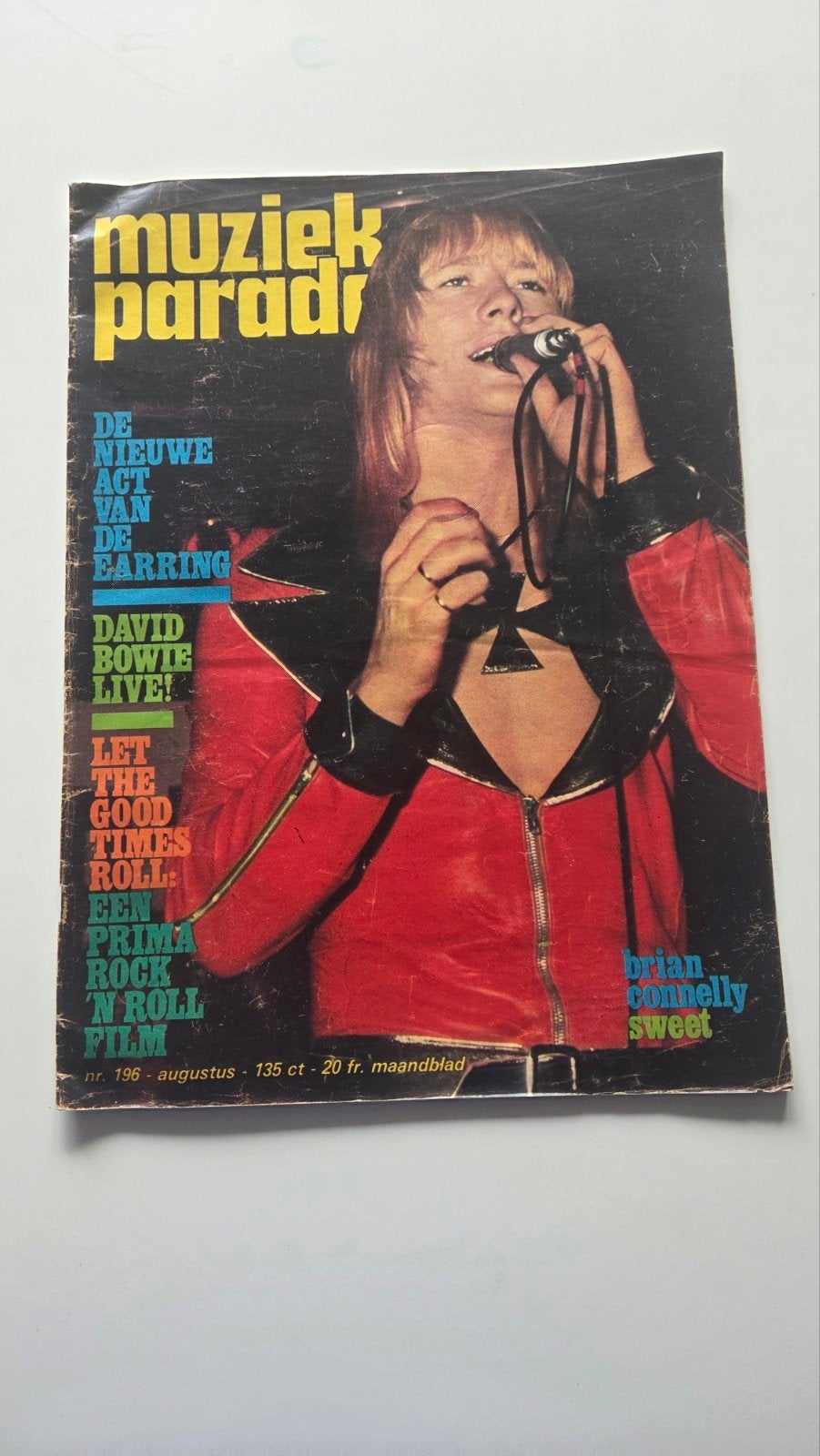 Muziektijdschrift Muziek Parade augustus 1973, Verzenden, Gelezen, Muziek, Film of Tv