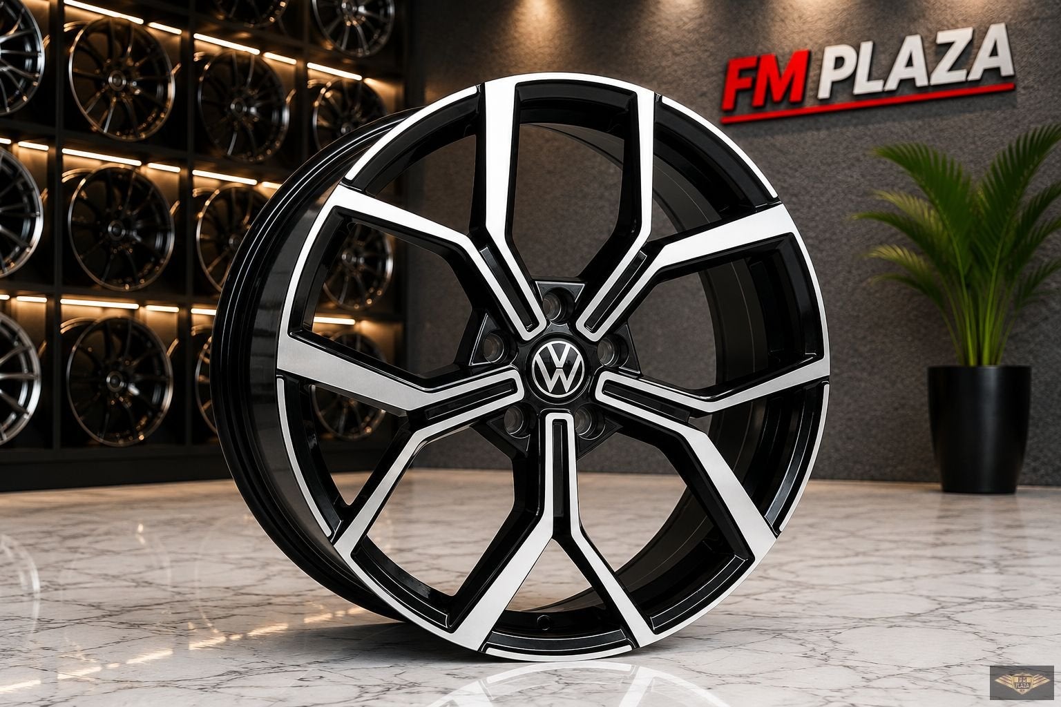 18 inch 5x100 VW Polo Faro Look Velgen Nieuw, 18 inch, Velg(en), -, -