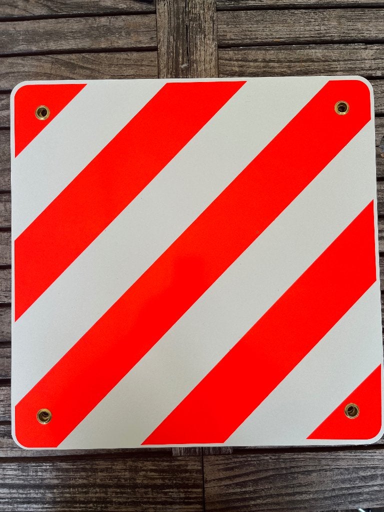 Reflecterend markeringsbord, aluminium, 7 st, Ophalen, ;, ;, ;