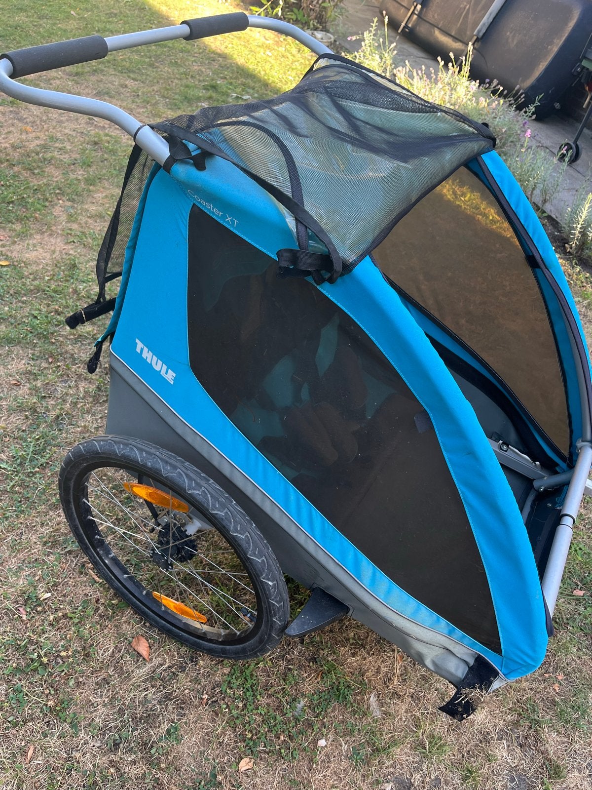 Thule Coaster XT fietskar, Ophalen, Gebruikt, Opvouwbaar, Kinderkar