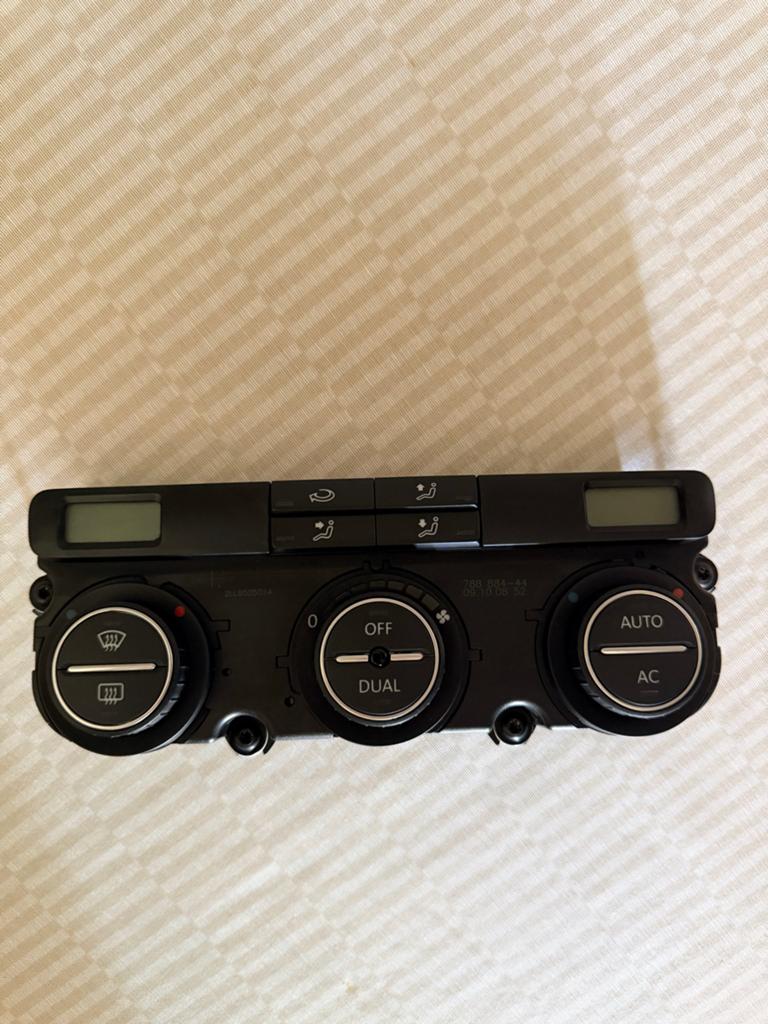 Origineel VW Climatronic paneel airco Golf 5 / Jetta, Auto-onderdelen, Airco en Verwarming, Ophalen, Gebruikt, Volkswagen