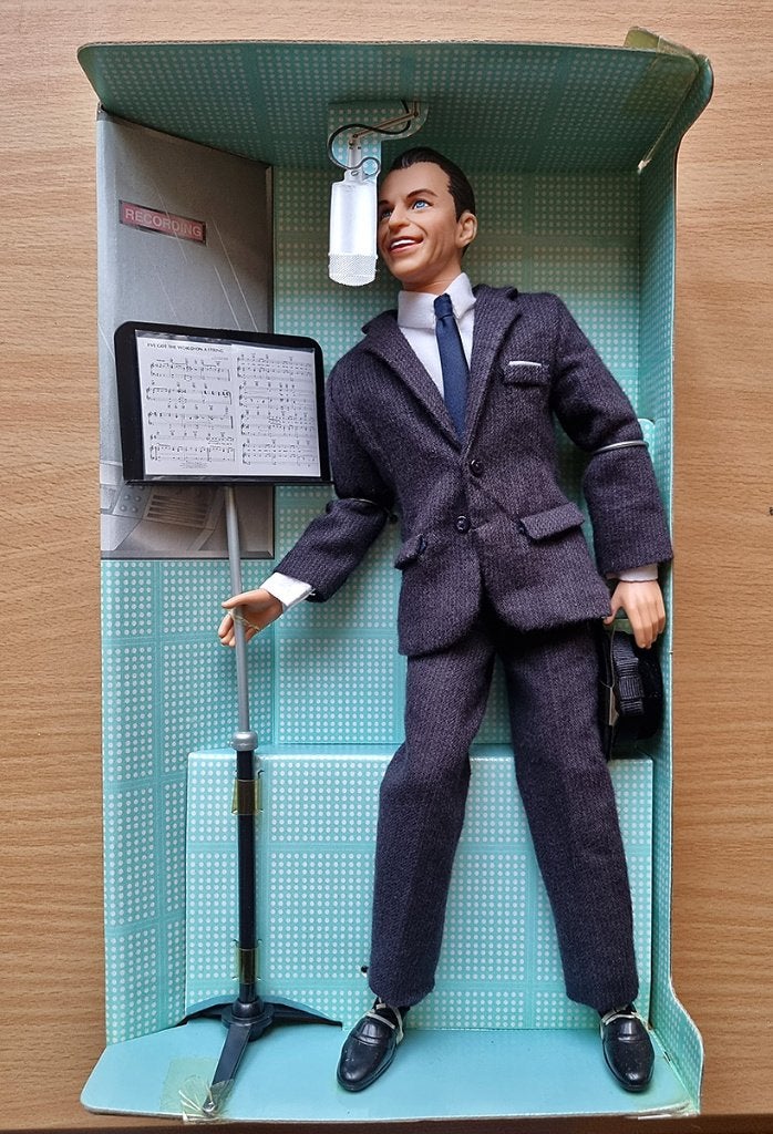 Frank Sinatra action figure - pop van Mattel, Verzamelen, Ophalen of Verzenden, Zo goed als nieuw, Pop, Beeldje of Miniatuur
