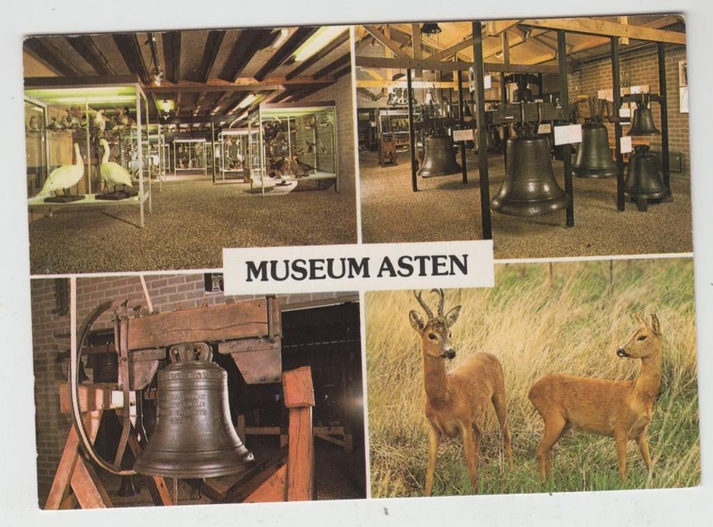 Asten Museum Jan Vriends Beiaard Museum Natuurstudicentrum, Verzenden, 1980 tot heden, Ongelopen, Noord-Brabant