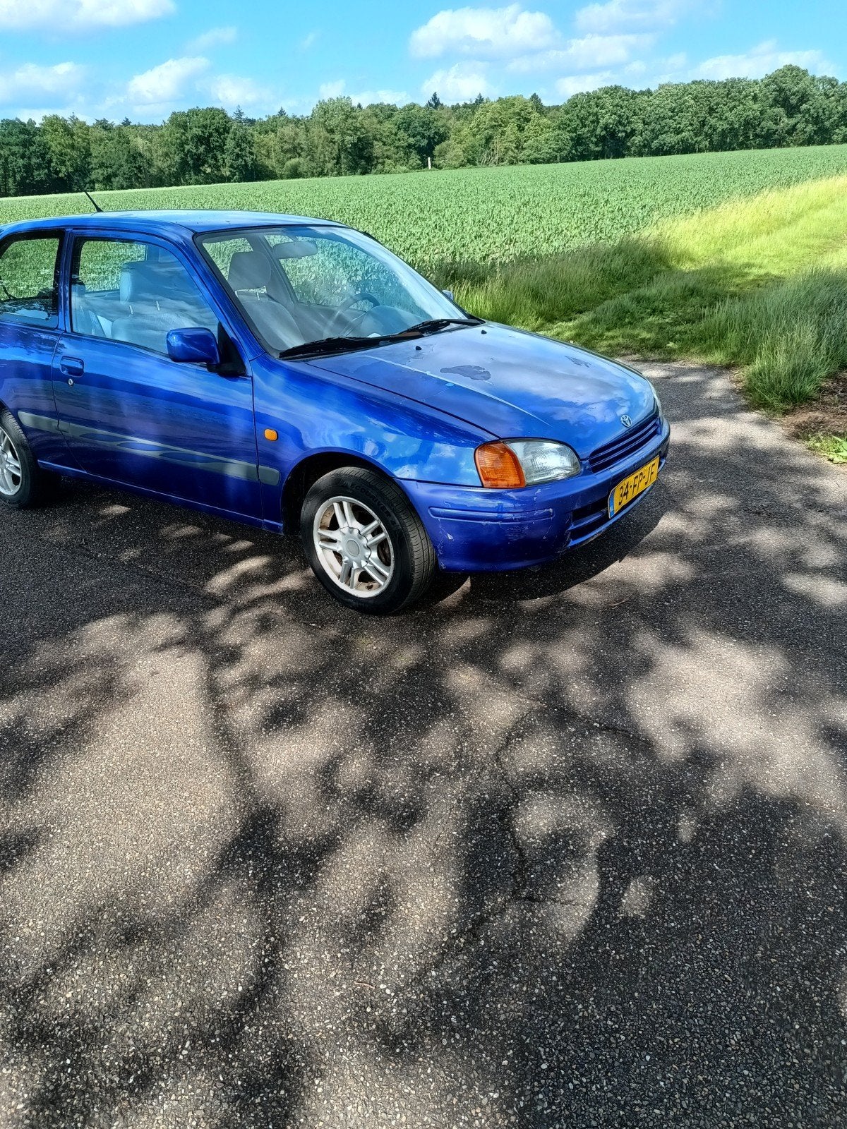 Toyota Starlet 1.3 16V 2000 Blauw, 15 km/l, 74 pk, 4 cilinders, Starlet