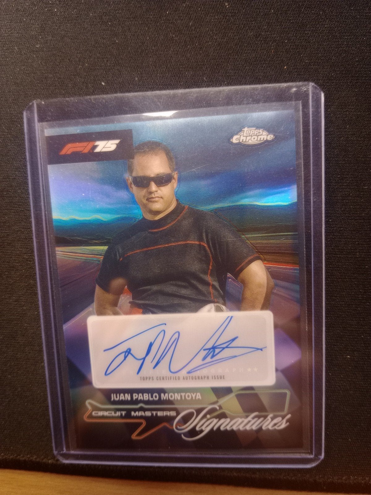 Montoya F1 Topps Chrome Autograph & Raywave Kaartjes, Ophalen of Verzenden, Nieuw, Spelerskaart