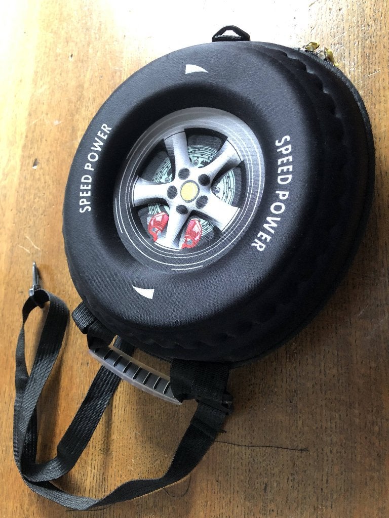 meisjestas Speed Power, Kinderen en Baby's, Kindermode-accessoires, Ophalen of Verzenden, Zo goed als nieuw, Zwart, Rugzak