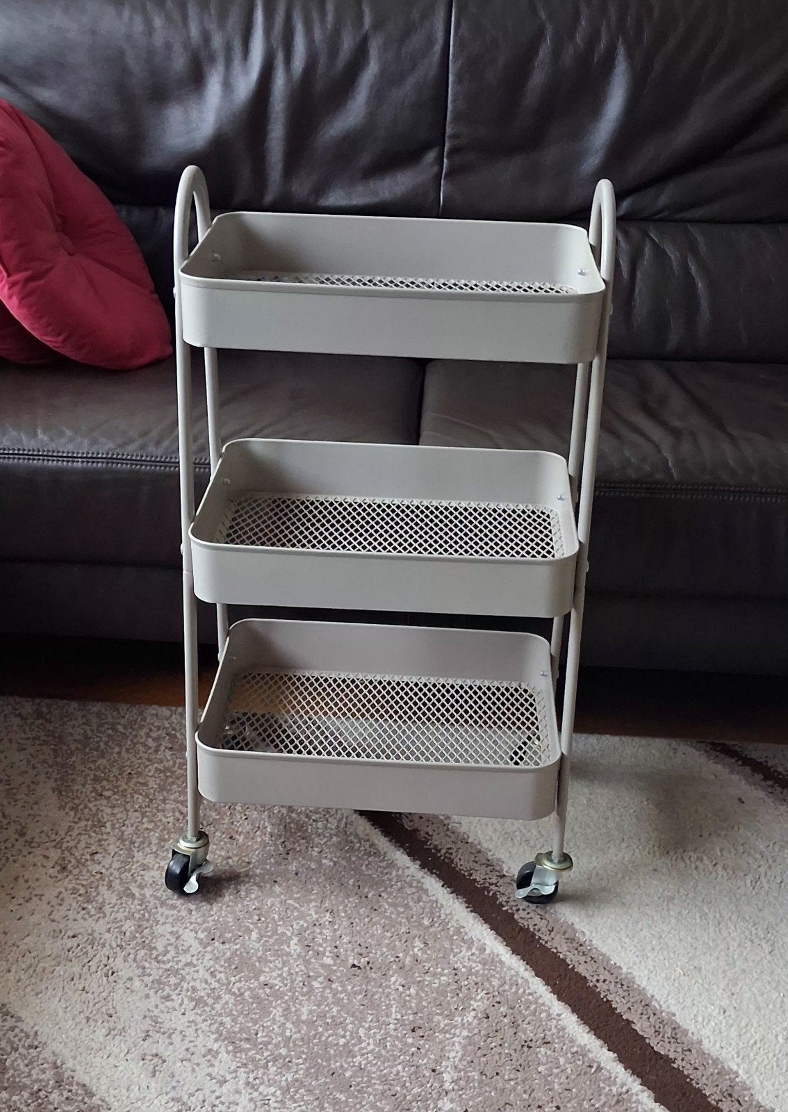 ikea Trolley, Huis en Inrichting, Ophalen, Gebruikt, Grijs, Metaal