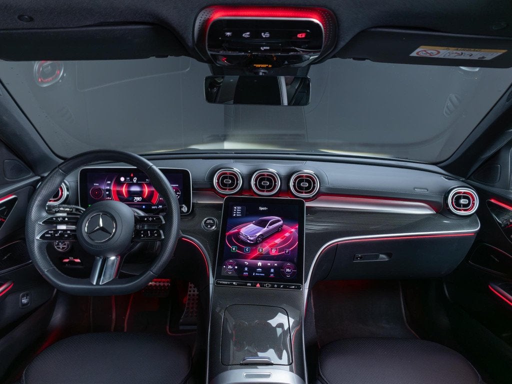 Mercedes-Benz C-Klasse Estate 180 AMG Line Premium | Panoram, Automaat, 4 cilinders, Stoelverwarming, Origineel Nederlands